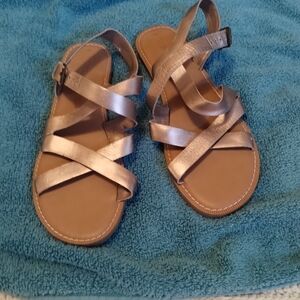 Toms Metallic Sandals for Women